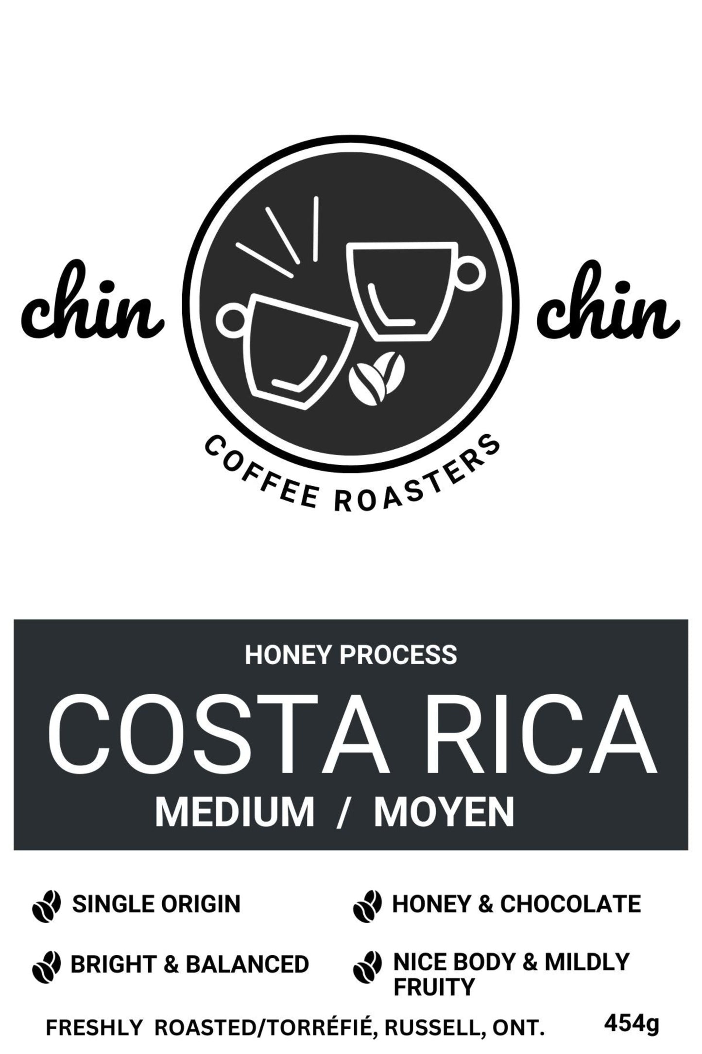 COSTA RICA MEDIUM ROAST-Chin Chin Coffee Roasters
