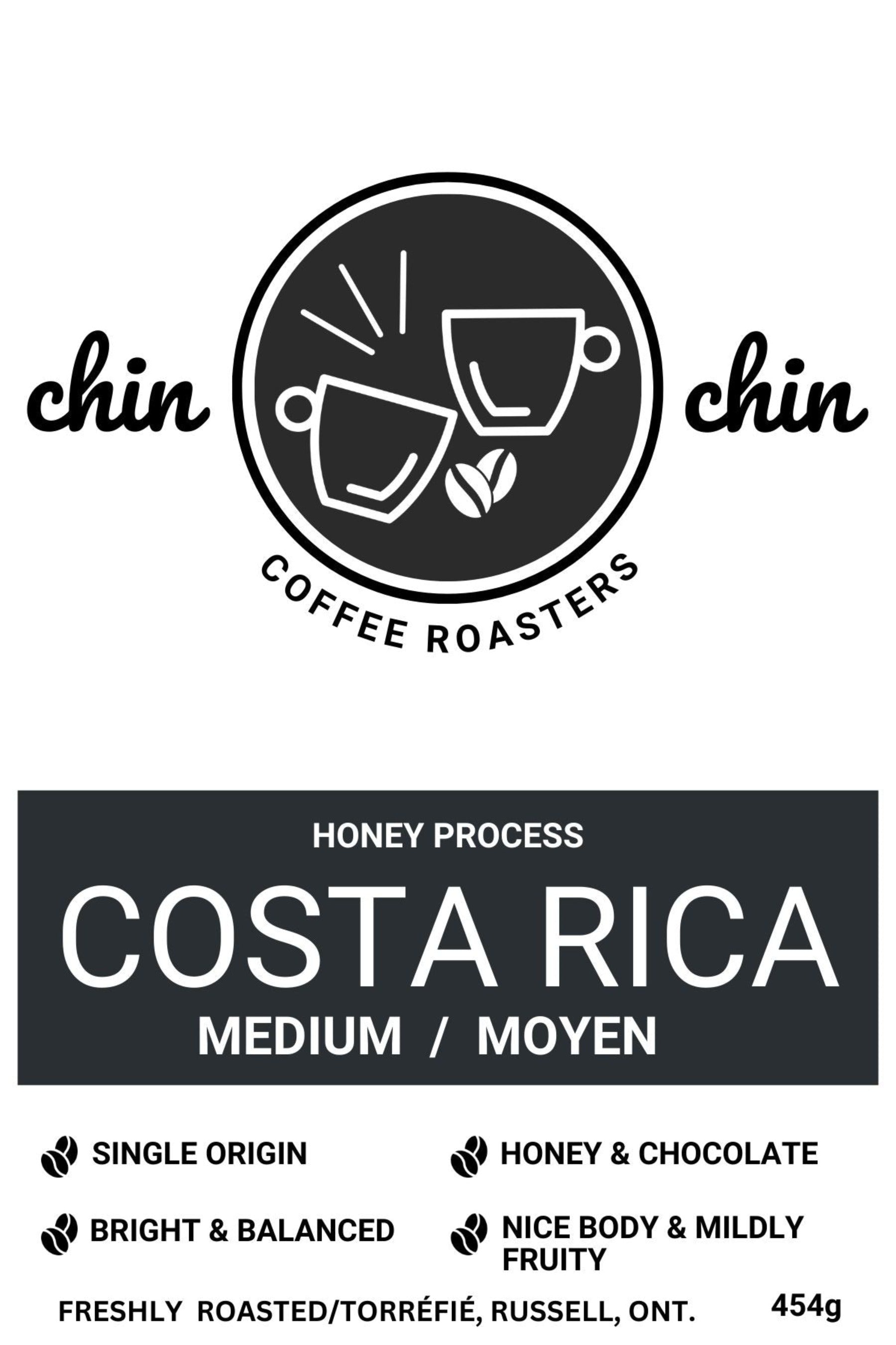 COSTA RICA MEDIUM ROAST-Chin Chin Coffee Roasters