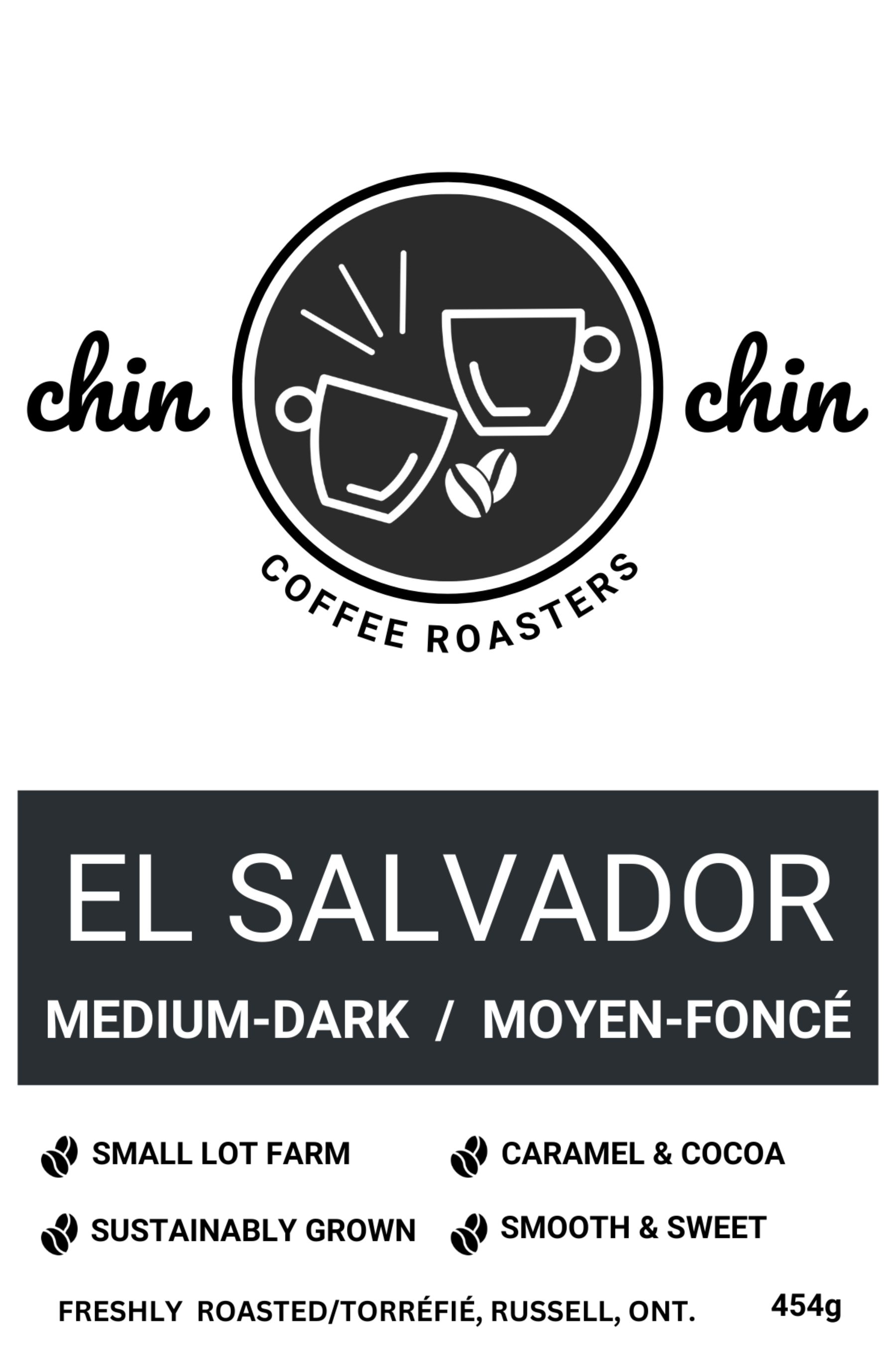 EL SALVADOR MEDIUM DARK-Chin Chin Coffee Roasters