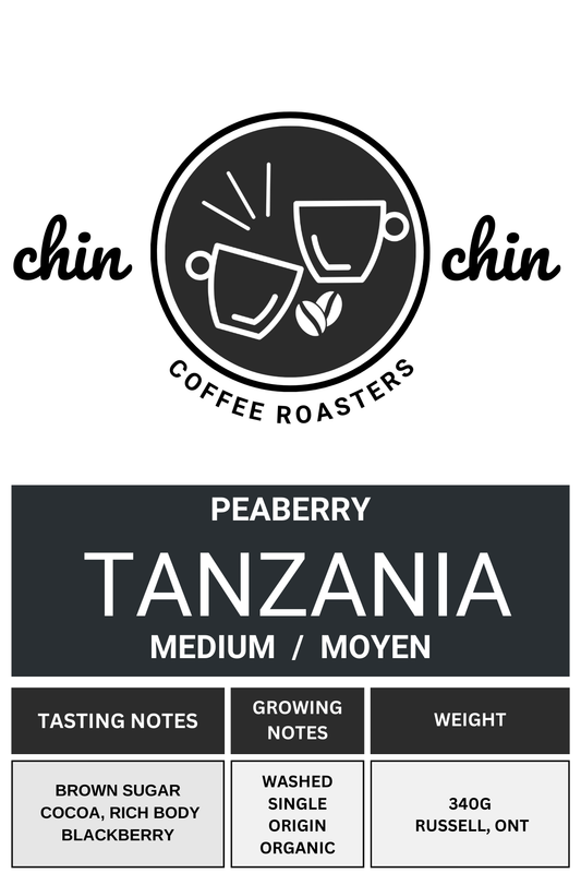 TANZANIA PEABERRY MEDIUM ROAST-Chin Chin Coffee Roasters
