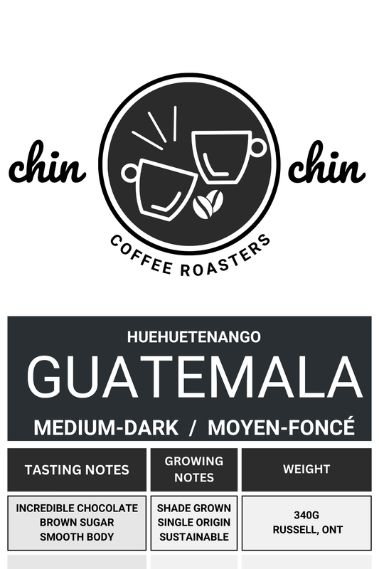 GUATEMALA HUEHUETENANGO MEDIUM DARK-Chin Chin Coffee Roasters