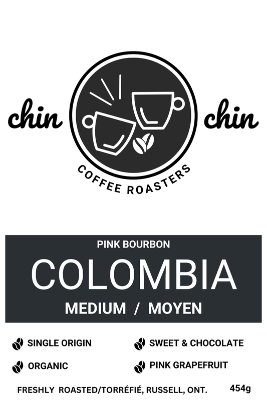 COLOMBIA PINK BURBON MEDIUM ROAST-Chin Chin Coffee Roasters